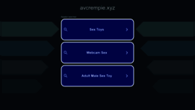 What Avcrempie.xyz website looks like in 2024 
