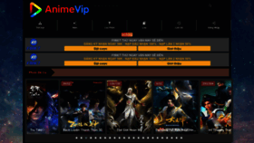 What Animevip.tv website looks like in 2024 