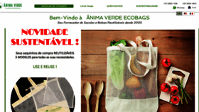 What Animaverde.com.br website looks like in 2024 