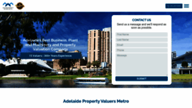 What Adelaidepropertyvaluations.net.au website looks like in 2024 