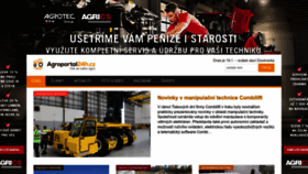 What Agroportal24h.cz website looks like in 2024 
