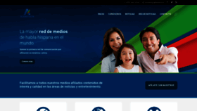 What Albavision.tv website looks like in 2024 