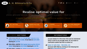What Ahbilimoria.com website looked like in 2024 (1 year ago)