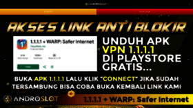 What Androslot.best website looked like in 2024 (1 year ago)