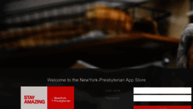 What Apps.nyp.org website looks like in 2024 