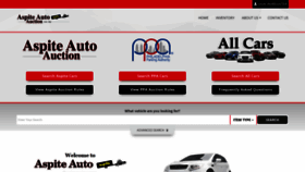 What Aautoauction.com website looks like in 2024 