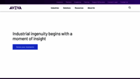 What Aveva.com website looks like in 2024 