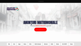 What Anunturi-matrimoniale.ro website looks like in 2024 