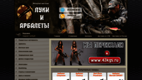 What Arbaletspb.ru website looks like in 2024 