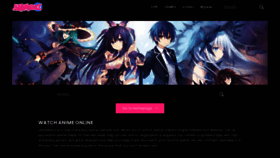 What Animebis.si website looked like in 2024 (This year)