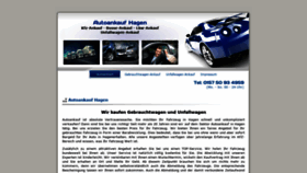 What Auto-ankauf-hagen.de website looks like in 2024 