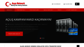 What Asyanetwork.com website looks like in 2024 