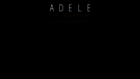 What Adele.tv website looks like in 2024 