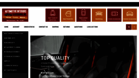 What Automotiveinteriors.com website looks like in 2024 