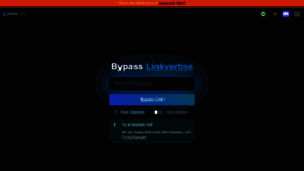 What Adbypass.org website looked like in 2024 (1 year ago)