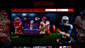 What Angus888.com website looks like in 2024 