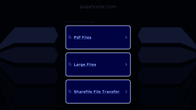 What Avaxhome.com website looks like in 2024 