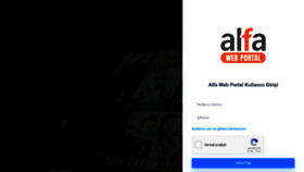 What Alfawebportal17.com website looks like in 2024 