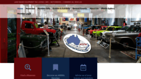 What Australasianmotormuseums.com.au website looks like in 2024 