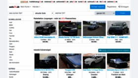 What Auto24.de website looks like in 2024 