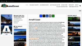 What Amalficoast.com website looks like in 2024 
