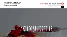 What Akildisilezzetler.com website looks like in 2024 