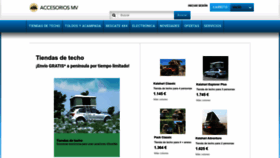 What Accesoriosmv.com website looks like in 2024 