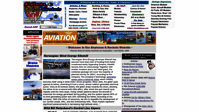 What Airplanesandrockets.com website looks like in 2024 