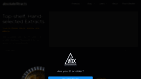 What Abx.org website looks like in 2024 