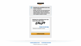 What Amazon.fr website looks like in 2024 