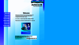 What Achiever.ie website looks like in 2024 