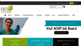 What Acnp.org.au website looks like in 2024 