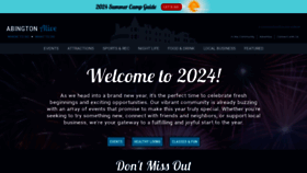 What Abingtonalive.com website looks like in 2024 