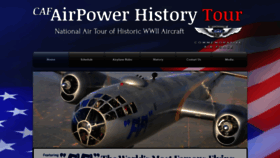 What Airpowersquadron.org website looks like in 2024 