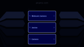 What Alcamz.com website looks like in 2024 