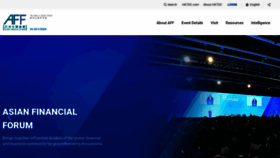 What Asianfinancialforum.com website looks like in 2024 