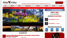 What Atlasceska.cz website looks like in 2024 