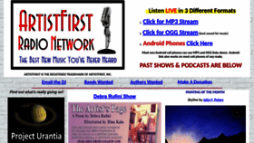 What Artistfirst.com website looks like in 2024 