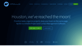 What Apollohq.com website looked like in 2024 (2 years ago)