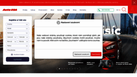 What Autoesa.cz website looked like in 2024 (1 year ago)