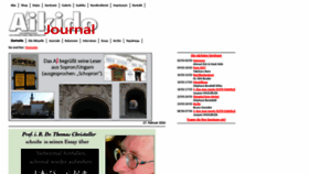 What Aikidojournal.de website looks like in 2024 