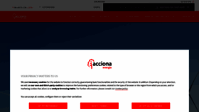What Acciona-energia.com website looks like in 2024 