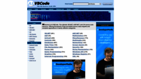 What A1vbcode.com website looks like in 2024 