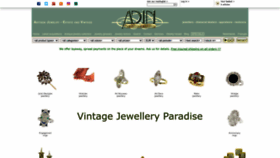 What Antiquejewel.com website looks like in 2024 
