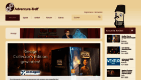 What Adventure-treff.de website looks like in 2024 
