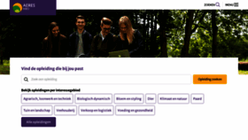 What Aeresmbo.nl website looks like in 2024 