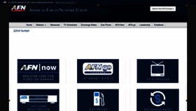 What Afneurope.net website looks like in 2024 