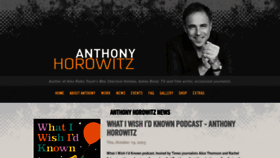 What Anthonyhorowitz.com website looks like in 2024 