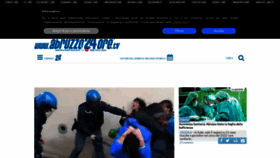 What Abruzzo24ore.tv website looks like in 2024 