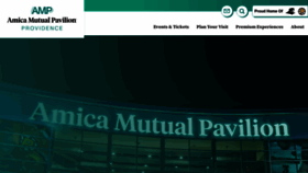 What Amicamutualpavilion.com website looks like in 2024 